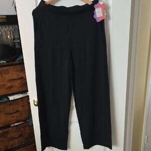 Yitty Smooth As Hell Lounge Pants Black NWT M